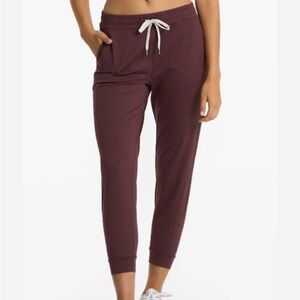 Vuori Maroon Performance Joggers